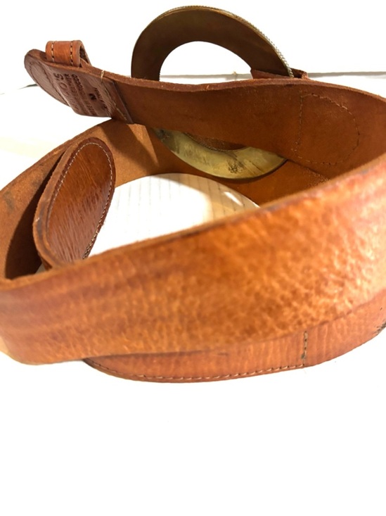 Chico\'s vintage Warm Brown Genuine Leather Belt